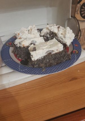Tejszínhabos bögrésmákos recept fotója