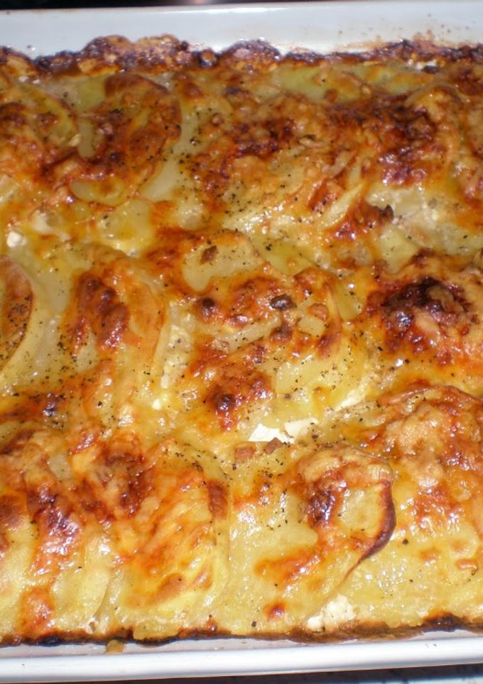 Una foto de Gratén de patatas
