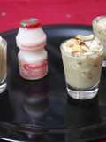 Makhana Shots with Yakult