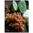 Ayam geprek pedes manis