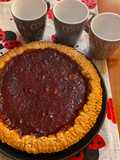 Crostata di farina di farro light alla marmellata di fragole