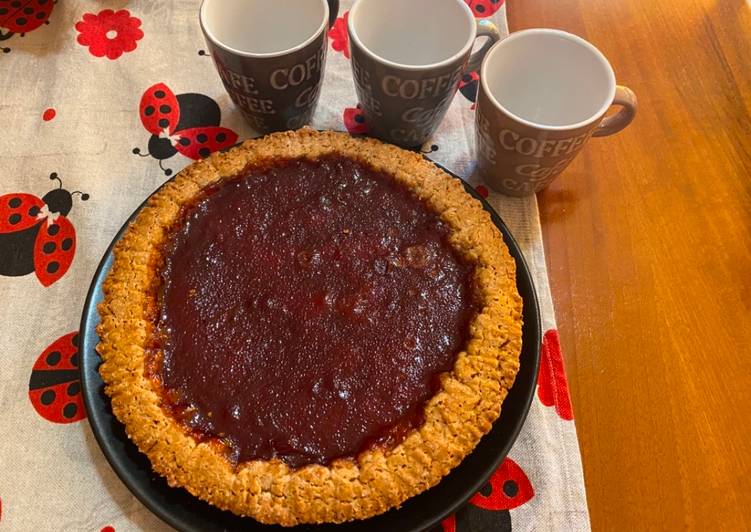 Ricetta Crostata Di Farina Di Farro Light Alla Marmellata Di Fragole Di Ines Del Chiaro Cookpad