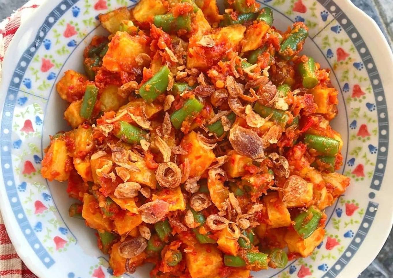 Sambal Goreng Kentang Buncis