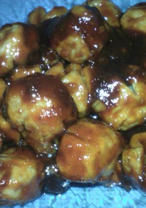 Foto resep Bakso Goreng Saus Pedas