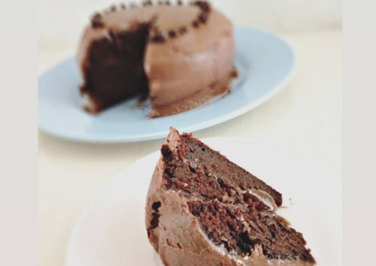 A Bitter sweet chocolate cake