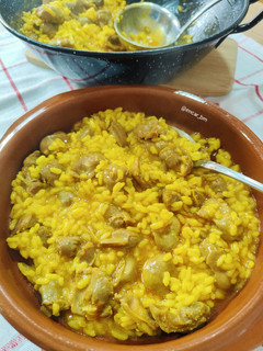 Una foto de Arroz meloso con mollejas