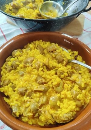 Una foto de Arroz meloso con mollejas