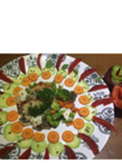 A picture of Healthy protein loaded salad.