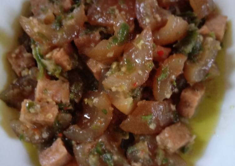 Kikil Sambal Cabe Ijo