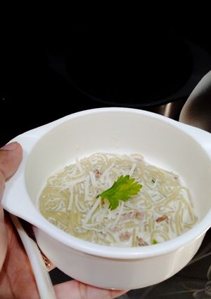 Foto resep Mie Carbonara MPASI 11m+