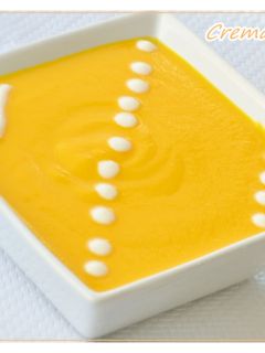 Una foto de Crema de zanahoria al curry