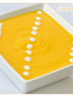 Una foto de Crema de zanahoria al curry