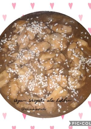 Foto resep 82.Ayam teriyaki ala hokben (home made)