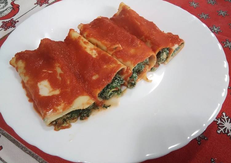 Ricette Cannelloni Con Ricotta E Spinaci Per Te