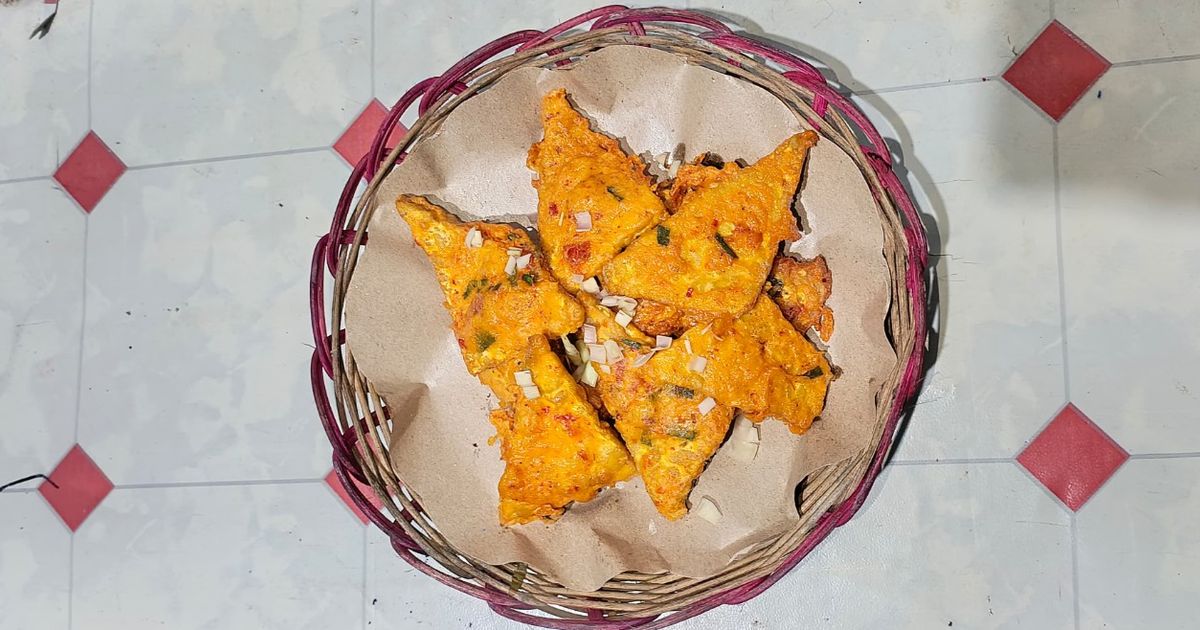 35. Tempe goreng serai