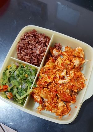 Foto resep Ayam menu diet no minyak.
