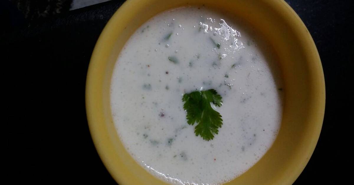 Mint Coriander Raita Recipe by Angel Mehta - Cookpad