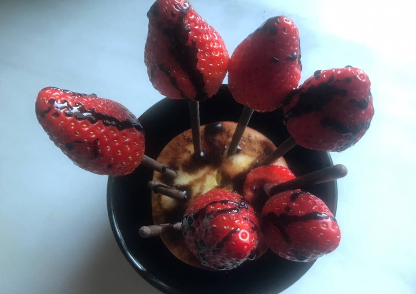 Fresas con chocolate, para ponerse perdido