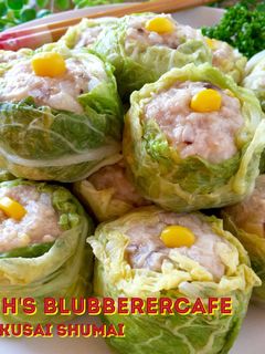 A picture of Easy Skillet Chicken and Napa Cabbage Shumai.