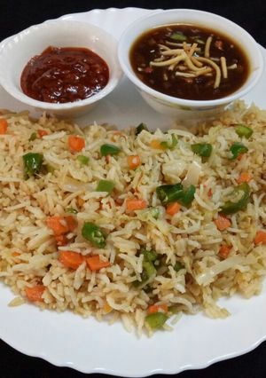 A picture of Fried rice.