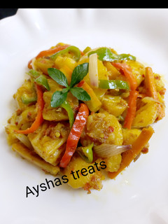 Dankali mai Curry ainihin hoton girkin