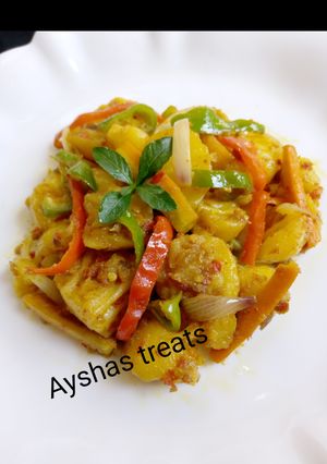 Dankali mai Curry ainihin hoton girkin