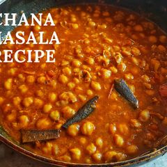 A picture of Chana Masala Recipe.