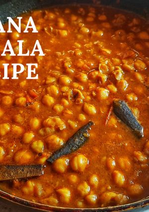 A picture of Chana Masala Recipe.