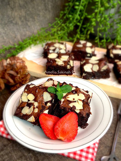 Foto resep Chocolate Fudgy Brownies Gluten Free