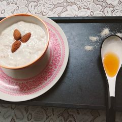 A picture of Isabgol porridge.