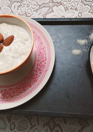 A picture of Isabgol porridge.
