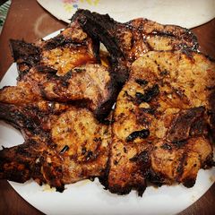 A picture of Grilled Pork Chops.