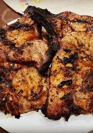 A picture of Grilled Pork Chops.