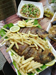صورة لوصفة سمك دنيس مقلي