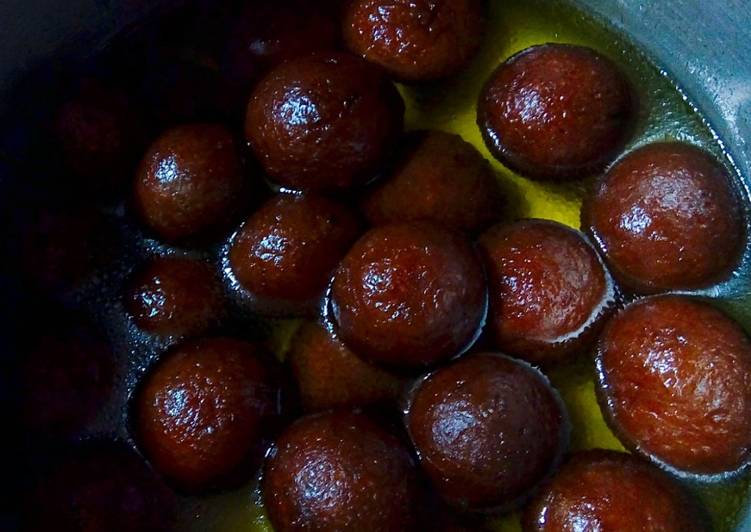 Recipe of Ultimate Making of Gulab jamuns