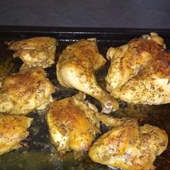 A picture of Oven grilled chicken.