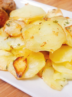 Una foto de Patatas en pegoton de Flóra