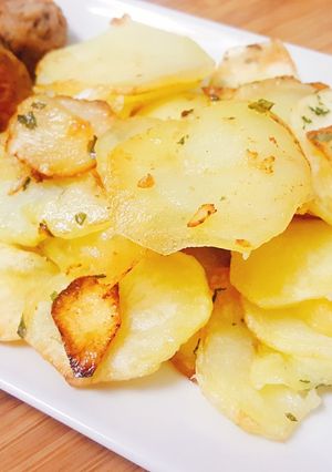 Una foto de Patatas en pegoton de Flóra