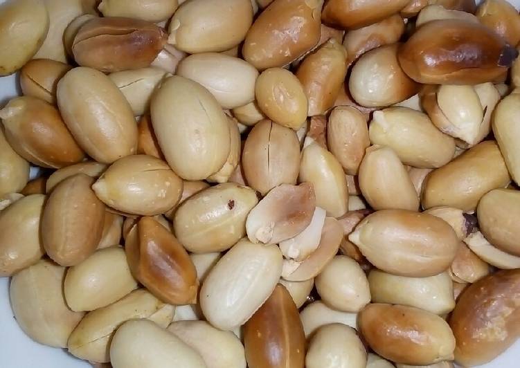 Steps to Make Perfect 5 minutes roasted Peanuts