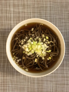 Una foto de Soba(fideo japonés)
