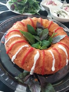 عکسی از دستور کیک گوشت