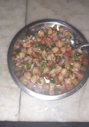 A picture of Chana chaat.