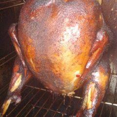 A picture of Smoked turkey brine.