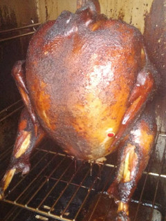 A picture of Smoked turkey brine.