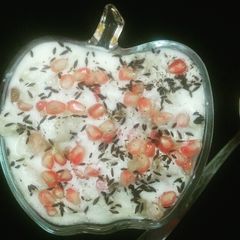 A picture of Aloo Anar ka Raita.
