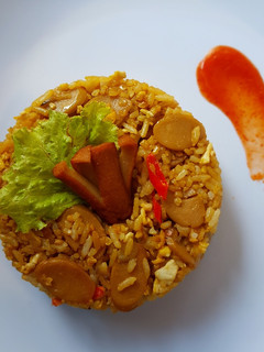 Foto resep Nasi Goreng Sosis Telur
