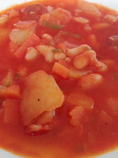 Una foto de Potaje de Alubias y Calabaza