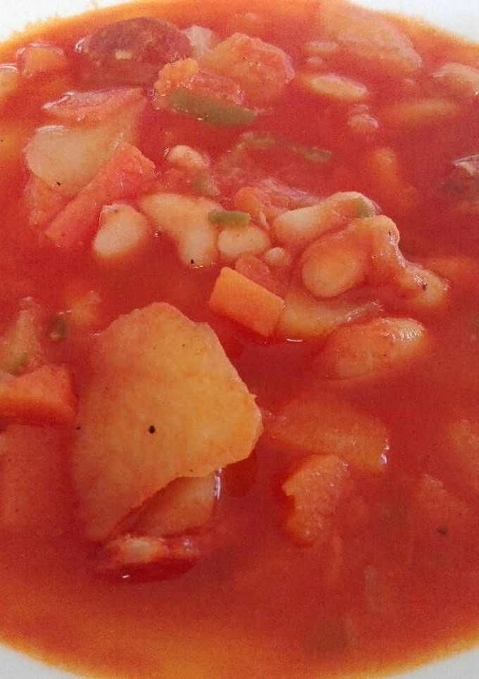 Una foto de Potaje de Alubias y Calabaza