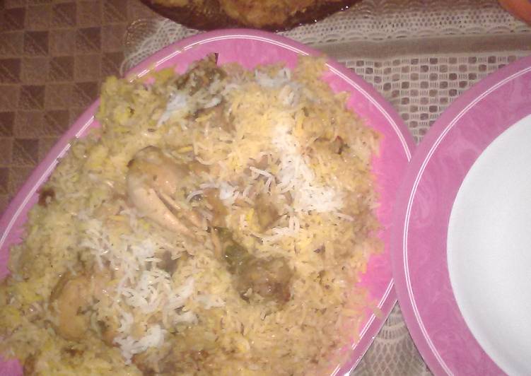 Recipe of Speedy Chicken biryani. #Kokab&amp;Cookpad