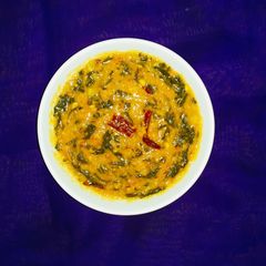A picture of Dal Palak.